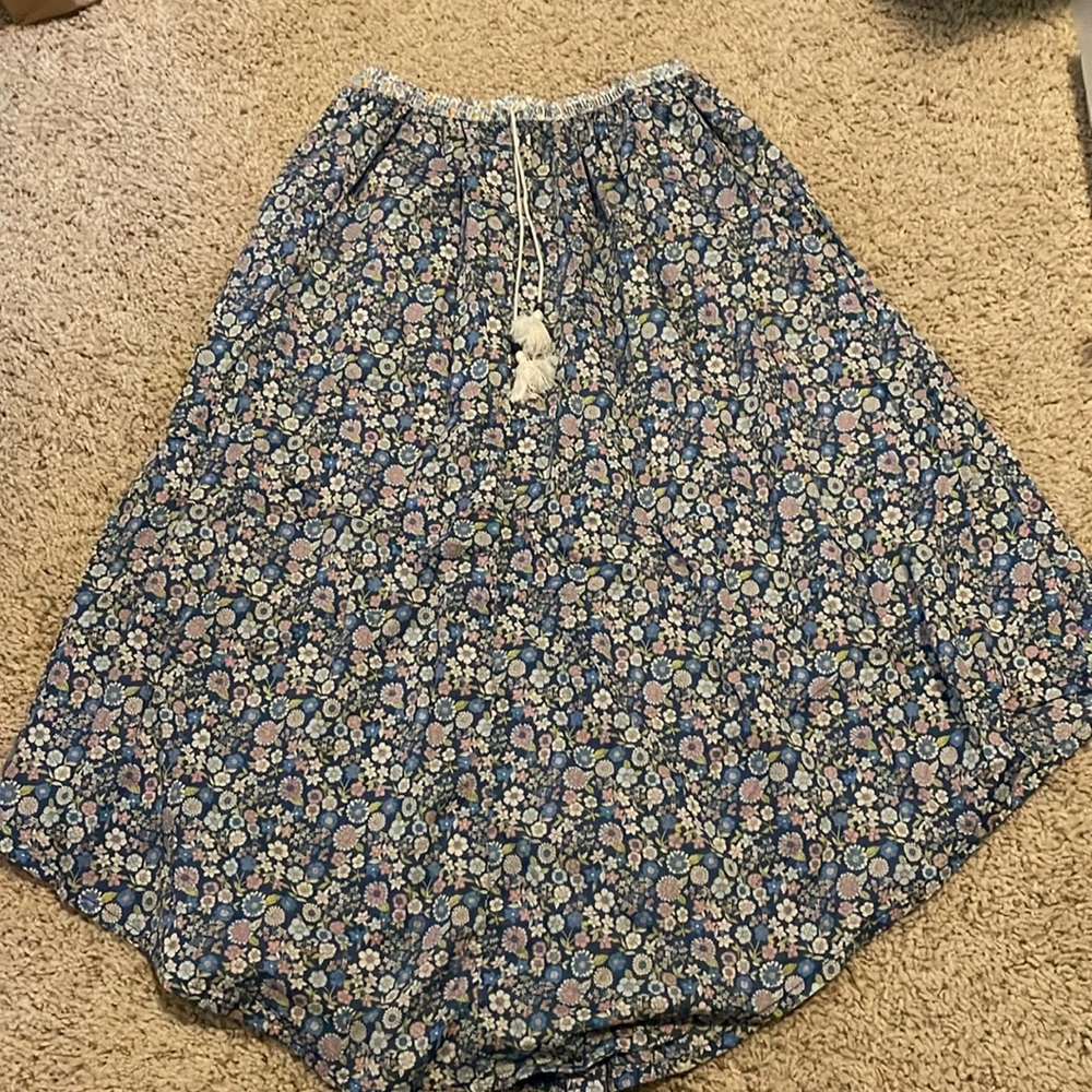 Flowy floral skirt from old navy